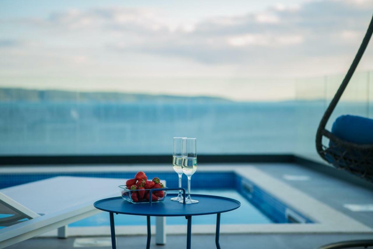 Holiday Home Olive Exclusive - 8 People, Heated Pool, Okrug Gornji, Sea View Trogir Bagian luar foto